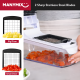 Vegetable Chopper With Drawer & 2 Pieces